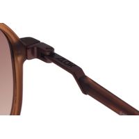 Óculos de Sol Unissex Alok Nature Tech Quadrado Fluído Marrom OC.CL.3576-5702.7
