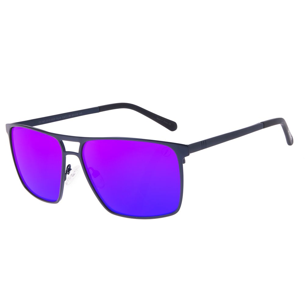 Óculos de Sol Masculino Chilli Bens Executivo Azul OC.MT.3319-0808