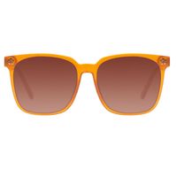 Óculos de Sol Feminino Lollapalooza Anos 60/70 Quadrado Amarelo OC.CL.3623-5709.1