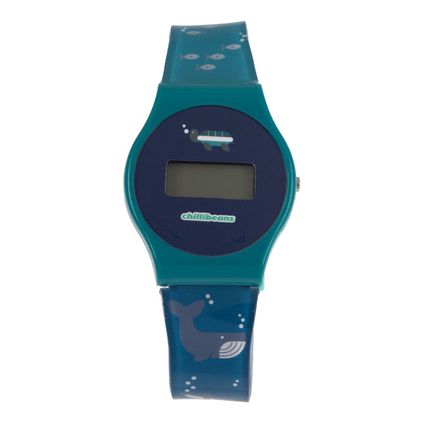 Relógio Digital Infantil Chilli Beans Shark Azul RE.FN.0011-0808