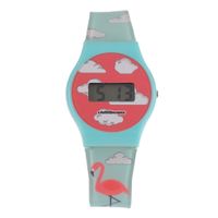 Relógio Digital Infantil Chilli Beans Shark Azul Claro RE.FN.0011-5959