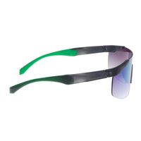 Óculos de Sol Masculino Alok Máscara Esportivo Degradê Verde OC.ES.1303-8201.3