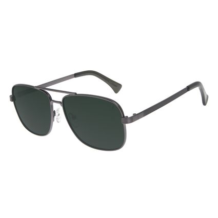 Óculos de Sol Masculino Chilli Beans Executivo Polarizado Verde OC.MT.3244-1515