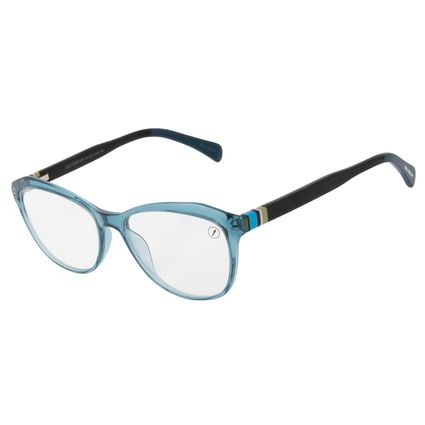 Armação Para Óculos de Grau Feminino Chilli Beans Cat Acetato Azul LV.IJ.0240-0801