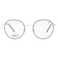 Armação Para Óculos de Grau Unissex Chilli Beans Banhado A Ouro Dourado LV.MT.0579-0221.1