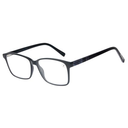 Armação Para Óculos de Grau Unissex Chilli Beans Xadrez Preto LV.IJ.0239-0101