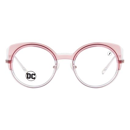 Armação Para Óculos de Grau Feminino DC Comics Harley Quinn Rosé LV.AC.0775-9595.1