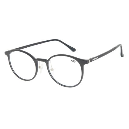 Armação Para Óculos de Grau Masculino Chilli Beans Redondo Marrom Escuro LV.IJ.0181-4701
