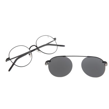 Armação Para Óculos de Grau Masculino AH Multi Preto Polarizado LV.MU.0676-0101
