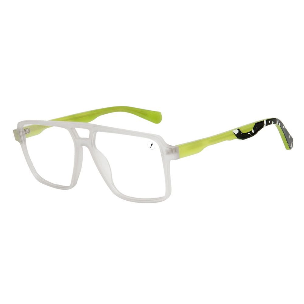 Armação Para Óculos de Grau Masculino Street Sports City Verde LV.IJ.0253-3615