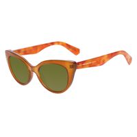 Óculos de Sol Feminino Queen Coroa Cat Amarelo OC.CL.3778-1509