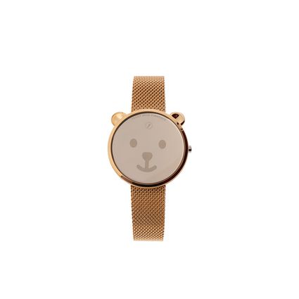 Relógio Digital Feminino Chilli Beans Urso Dourado RE.MT.1413-2121