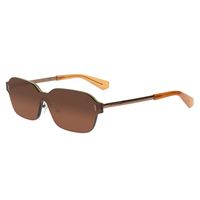 Óculos de Sol Unissex 5MM Quadrado Narrow Marrom OC.CL.3847-0202