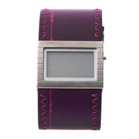 Relógio Digital Unissex Chilli Beans Bracelete Roxo RE.AC.0045-0414