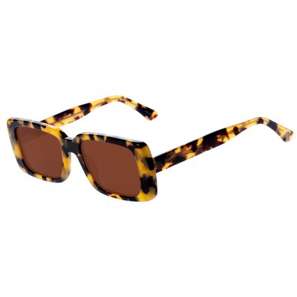 Óculos de Sol Feminino Premium Narrow Polarizado Tartaruga OC.CL.3814-0206.8