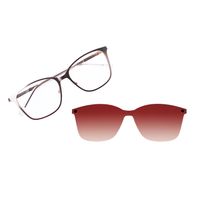 Armação Para Óculos de Grau Feminino Chilli Beans Multi 2 Em 1 Rosé LV.MU.0554-9595-1-