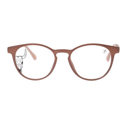 Armacao-Para-Oculos-de-Grau-Unissex-Western-Redondo-Ferradura-Marrom-LV.IJ.0278-0202.7