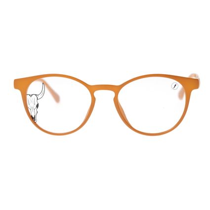 Armacao-Para-Oculos-de-Grau-Unissex-Western-Redondo-Ferradura-Caramelo-LV.IJ.0278-0321.7