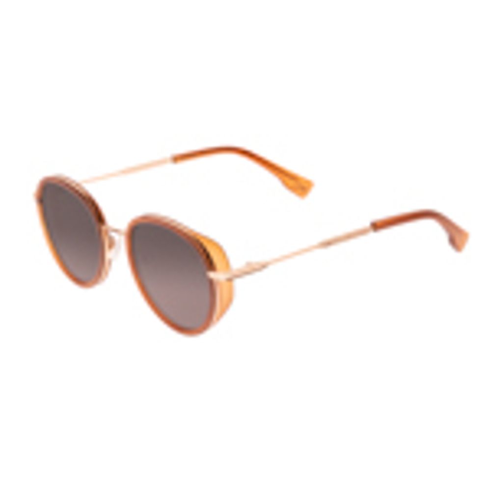 Oculos-de-Sol-Unissex-Western-Redondo-Flap-Dourado-OC.CL.3831-1521