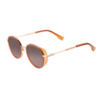 Oculos-de-Sol-Unissex-Western-Redondo-Flap-Dourado-OC.CL.3831-1521