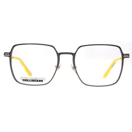 Armacao-Para-Oculos-de-Grau-Masculino-Premium-Quadrado-Prata-LV.MT.0606-2207.1