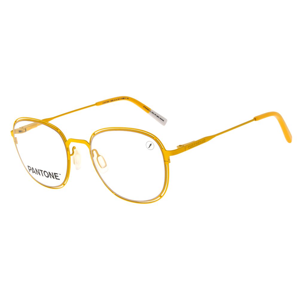 Armacao-Para-Oculos-de-Grau-Unissex-Pantone-Metal-Slim-Amarelo-LV.MT.0581-0909