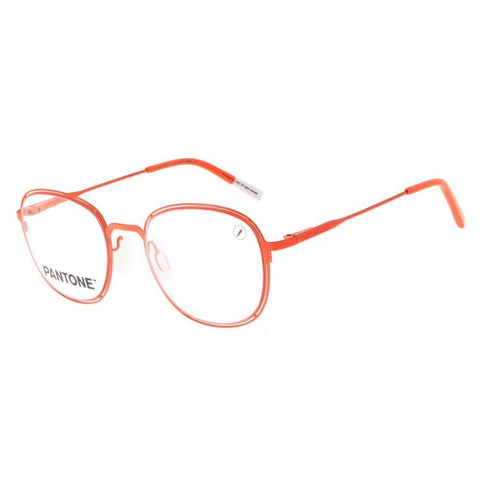 Armacao-Para-Oculos-de-Grau-Unissex-Pantone-Metal-Slim-Laranja-LV.MT.0581-1111
