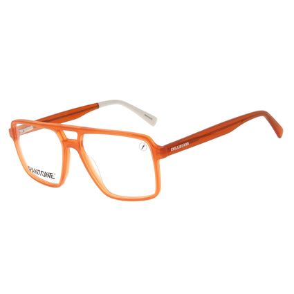 Armacao-Para-Oculos-de-Grau-Masculino-Pantone-Aviador-Laranja-LV.AC.0763-1111