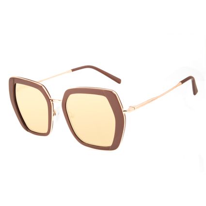 óculos de sol feminino chilli beans sextavado rosé OC.CL.3349.2395