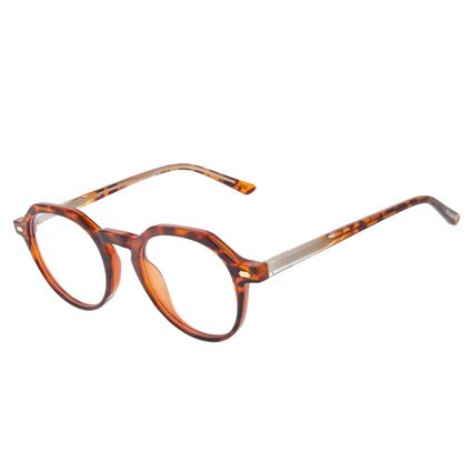 Armacao-para-Oculos-de-Grau-Otica-Chilli-Beans-Unissex-Redondo-Tartaruga-LV.AC.0816-0606