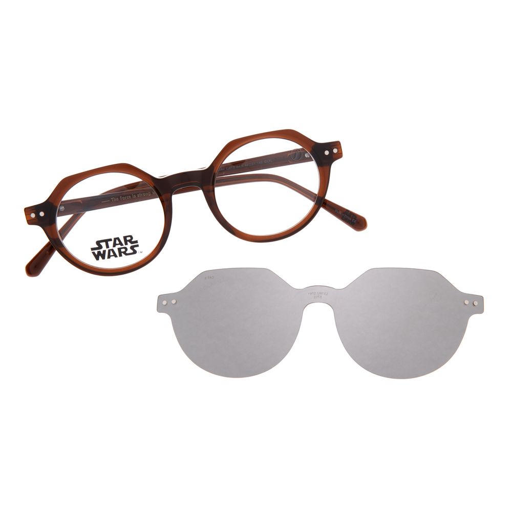 Armação Para Óculos De Grau Unissex Star Wars Baby Yoda Multi Polarizado Marrom LV.MU.0761-5702
