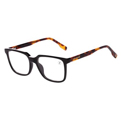 Armação Para Óculos de Grau Feminino Ótica Chilli Beans Quadrado Casual Marrom LV.AC.0858-0202
