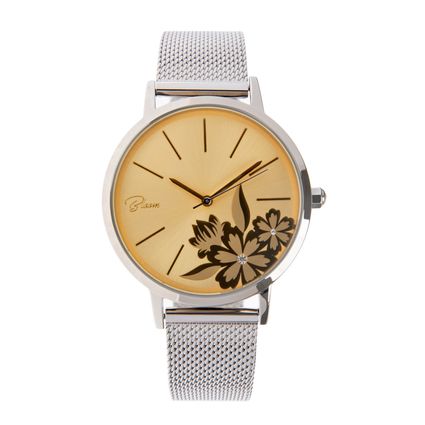 Relógio Analógico Feminino Chilli Beans Bloom Prata RE.MT.1284-2107