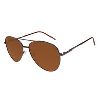 Óculos de Sol Unissex Chilli Beans Aviador Marrom Escuro OC.MT.3573-4702