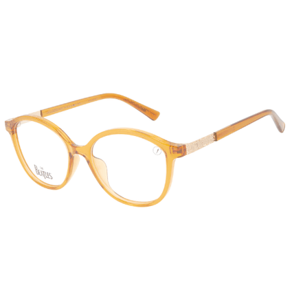 Armacao-Para-Oculos-de-Grau-Feminino-The-Beatles-Dear-Prudence-Cat-Dourado-LV.IJ.0222.0221