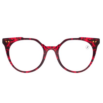 Armação Para Óculos de Grau Feminino Ótica Chilli Beans Cat Deconstructed Vermelho LV.AC.0880-1616.1