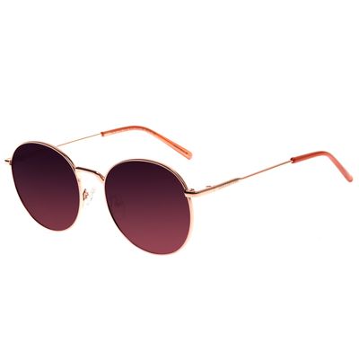 Óculos de Sol Feminino Chilli Beans Redondo Polarizado Metal Rosé