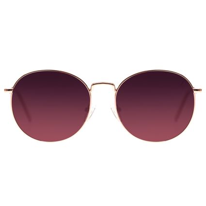 Óculos de Sol Feminino Chilli Beans Redondo Polarizado Metal Rosé OC.MT.3332-5795.8