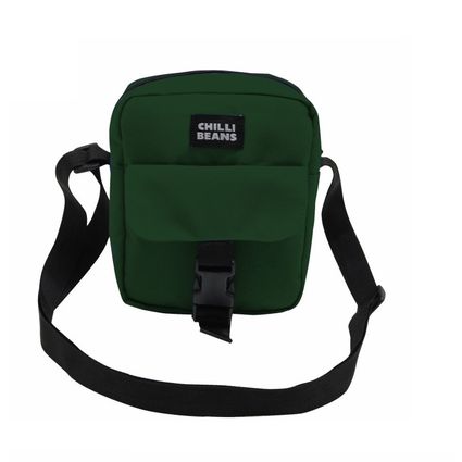 Shoulder Bag Unissex Chilli Beans Compartimentos Verde BG.BS.0194-1515