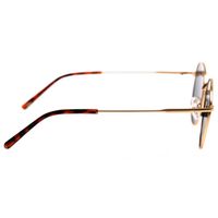 Óculos de Sol Feminino Chilli Beans Redondo Polarizado Metal Degradê Marrom OC.MT.3332-5731.10