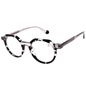 Armacao-Para-Oculos-de-Grau-Unissex-Premium-Redondo-Facetado-Cinza-LV.AC.0903-0104