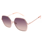Óculos de Sol Feminino Chilli Beans Metal Hexagonal Degradê OC.MT.3594.2095