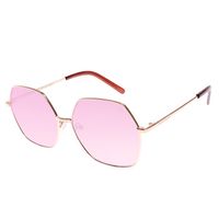 Óculos de Sol Feminino Chilli Beans Metal Hexagonal Rosé OC.MT.3594-5795
