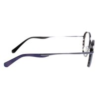 Armação Para Óculos De Grau Feminino Street Sports Flap Redondo Preto