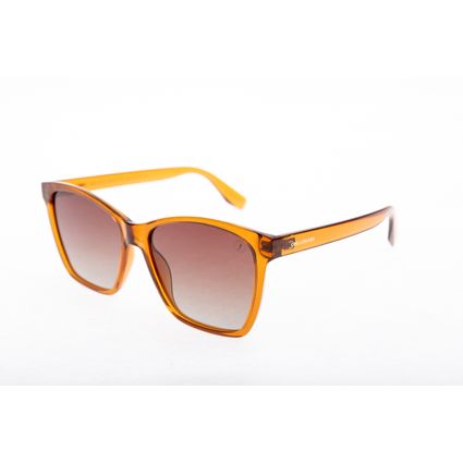Óculos de Sol Feminino Chilli Beans Quadrado Polarizado Clássico Marrom OC.CL.3992-5702