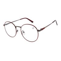 armação para óculos de grau feminino chilli beans multi redondo ônix lv.mu.0810.0522