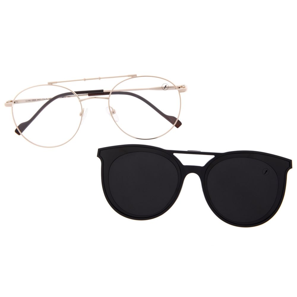 Armacao-Para-Oculos-de-Grau-Feminino-Chilli-Beans-Redondo-Multi-Polarizado-Dourado