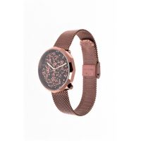 Relógio Analógico Feminino Chilli Beans Facetado Marrom