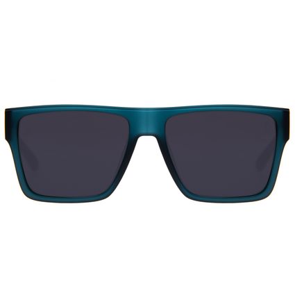 óculos de sol unissex chilli beans essential quadrado azul escuro oc.cl.3259.0090