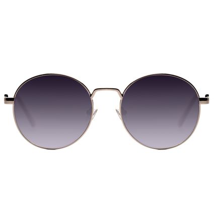 óculos de sol unissex chilli beans redondo degradê prata oc.cl.3539.2019